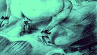 Vintage erotic illustration