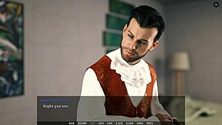 Damn, she begs for cum in cute 3D hentai outfit!