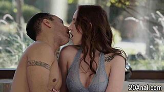 Erotic Hottie Rides Big Dick With Ass And Blowjob Action