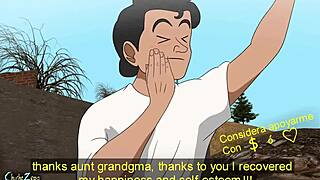 In this animation, Chuchozepa features the aunt and grandma in a story