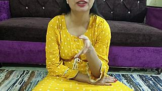 beautiful indian bhabi forces devar for rough sex with dirty talk