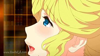 RUBIA TETONA MAID in anime style