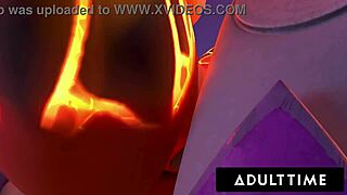 Big Titty Futanari Femdoms Deliver Facial And Creampie With Big Dick Robots