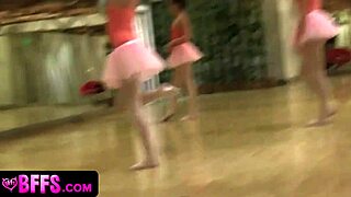 Ballerinas Perform Graceful Licks And Fingers