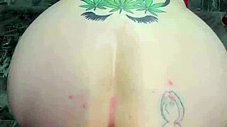 Anastasia Rain's Tattooed Pussy Gets Amateur Fucking At Home