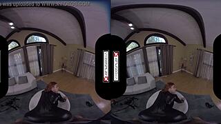 black widow cosplay riding your cock 😍