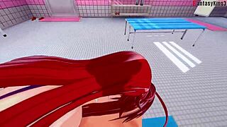 Rias Gremory Ask For Sex In The Bathroom Bikini Hs Dxd Ntr Madness 4 Watch Full 1hr Movie On Sheer Fantasyking3!