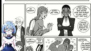 i'm enjoying girls night out 9 with futanari anime hentai