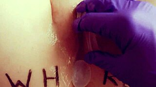 asmr whore fingering wet pussy to orgasm 💦