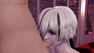 Does Arlecchino Fuck Himself In Genshin?