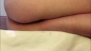 Teen 18+ Watches Porn, Squeezes Thighs For Hairy Pussy Orgasm