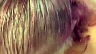 tina my step mom loves my tiny cock so much, sucking it with her big tits in cheating scene