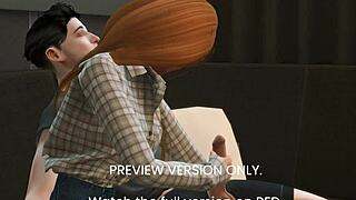 at the trailer, 3d hentai celebrity sex preview gets steamy