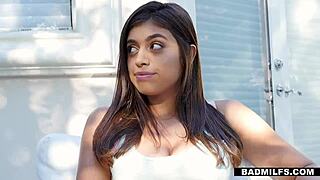 Ella Knox and McKayla Cox share threesome fun