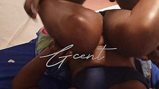 Step sister drips from my intense fucking