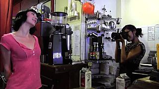 these rough lesbos dive into muff diving and licking each other passionately, leading to explosive orgasms from kissing and girl-on-girl action.