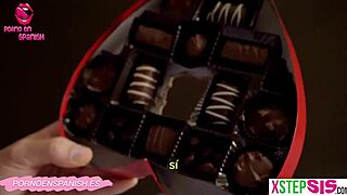 el regalo de san valentín para mi hermanastra es un blowjob increíble 😍