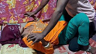 Malik Seduces Maid in Lonely Room for Chut Chudai Hindi Series