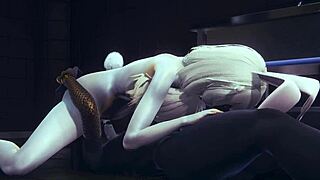 Yaoi Femboy Furries Engage in Hard Sex Threesome with Bunnyboy