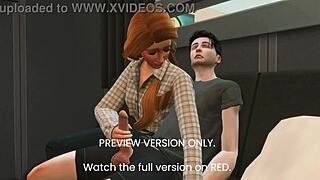 at the trailer, 3d hentai celebrity sex preview gets steamy