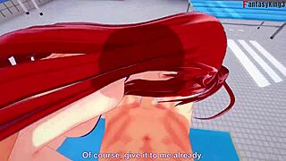 Rias Gremory Ask For Sex In The Bathroom Bikini Hs Dxd Ntr Madness 4 Watch Full 1hr Movie On Sheer Fantasyking3!