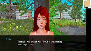 Chatting about my new family episode 142 with anime characters.