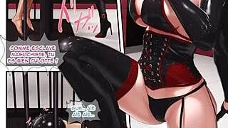 mistress black and purple by crenilx