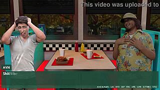3D animated game with big breasted women and burglary theme