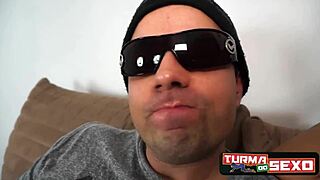 Married woman gives ass and swallows cum with bianca milf