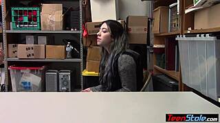 i fucked my curvy teen stepdaughter in the office