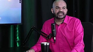 Paulo Avelar and Victoria Beatriz flash in sheer red