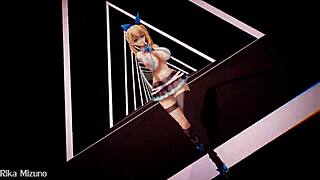 可爱妹子Luvoratorrrrry MMD R18热舞