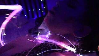 gamer pawg's big ass gets drenched in sticky cum