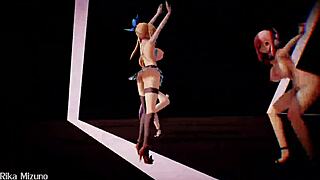 可爱妹子Luvoratorrrrry MMD R18热舞