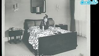 Look, this sexy amateur stuffs hairy pussy with dildos - Camsoda