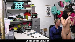 how did the teen get out of trouble? by sucking the guard's cock in the shop