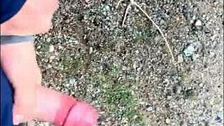 At party, teen's face gets sprayed outdoors