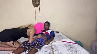 Bareback pounding of young white teen in POV