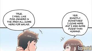 Ebony Babe Does SEXERCISE Workout CFNM In Anime Hentai Style