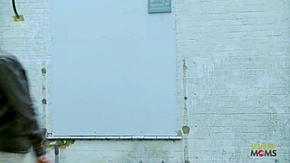 sweet brunette milf didn't want trouble, so she paid stranger with pussy riding 😏