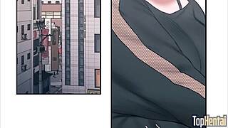 Ebony Babe Does SEXERCISE Workout CFNM In Anime Hentai Style