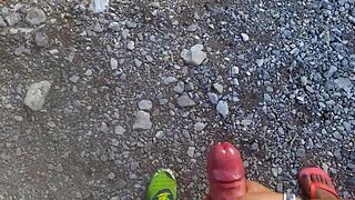 At party, teen's face gets sprayed outdoors