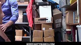 i caught this blonde teen shoplifter and fucked her pussy