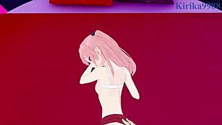 Marin and Satsujin in intense creampie sex 😍