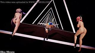 可爱妹子Luvoratorrrrry MMD R18热舞