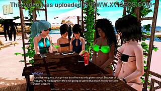 Feel the passion in harem hotel 221