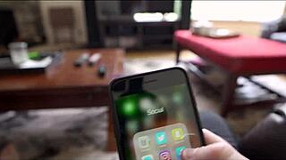 My french stepmom wants to be friends, shes teasing me in the shower