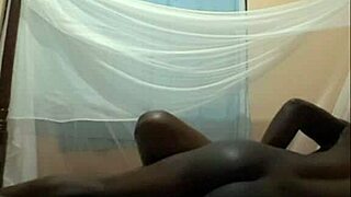 i'm drillin' that ebony pussy so hard, she loves it with a creampie