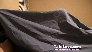 Watch us fuck barely covered next to roommate?