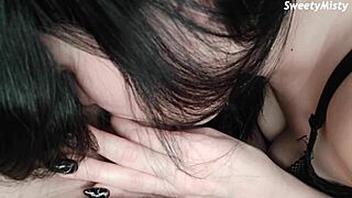 watch her suck that huge cock on cam?